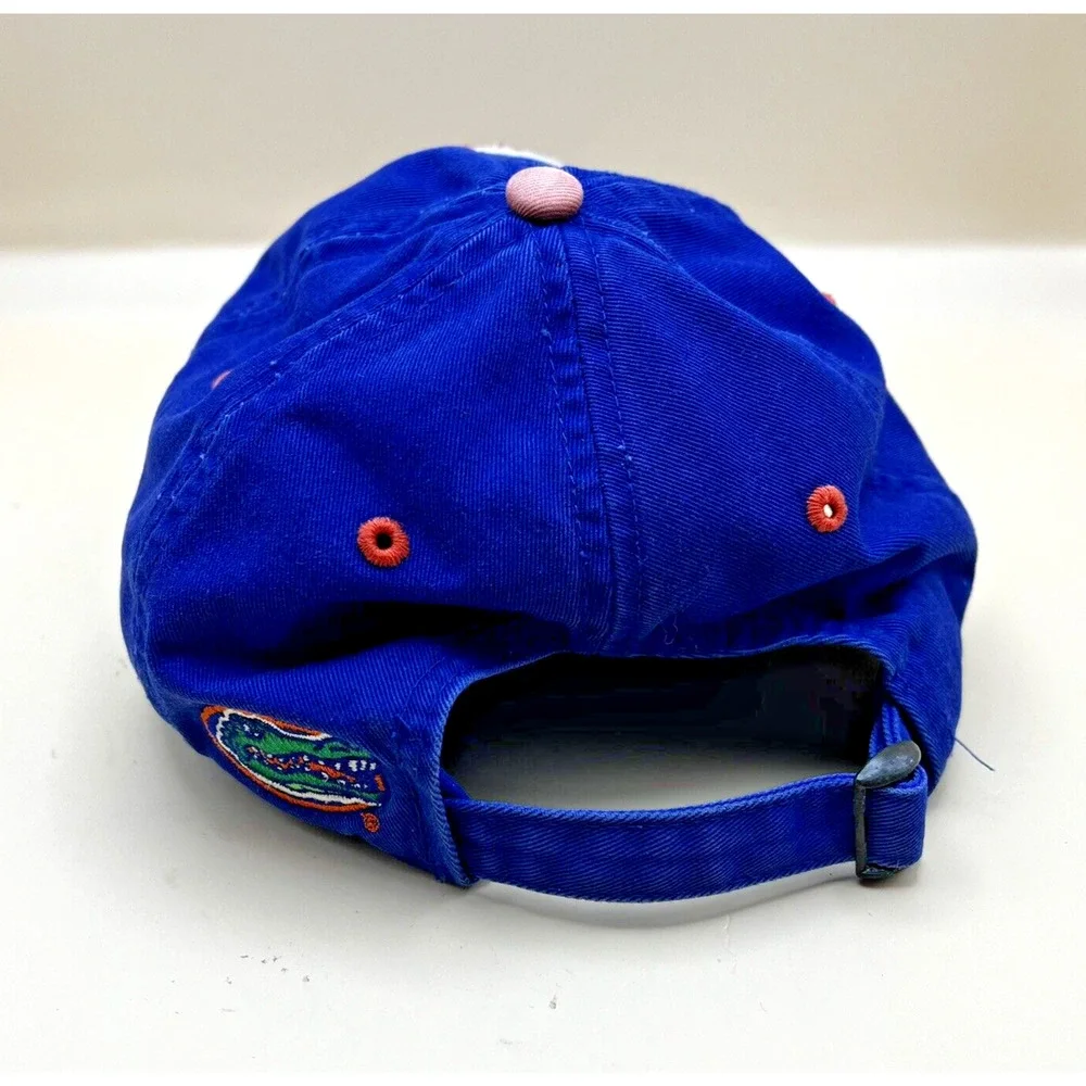 Vintage‎ Florida Gators Adjustable Hat Logo Blue Drew Pearson Swamp